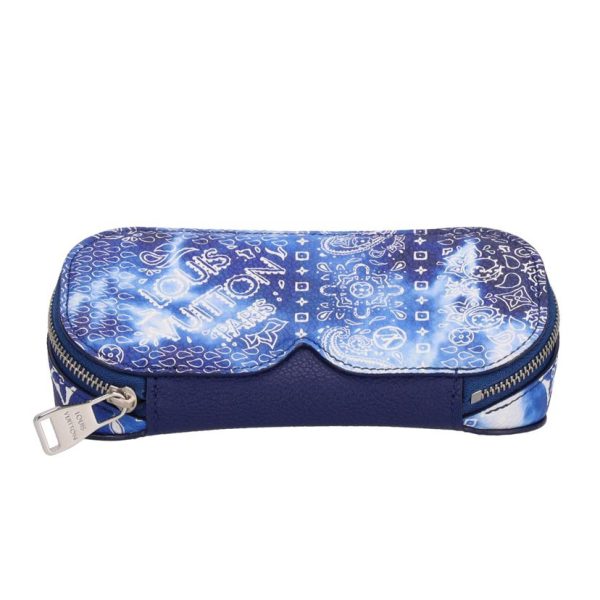 15201 3 Louis Vuitton Etuilunette GM Monogram Bandana Eyeglass Case