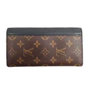 15218 1 Gucci Jackie 1961 Chain Wallet Bifold Long Wallet Crossbody Black