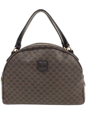 1523071540019 FENDI Tote Shopping Bag Pattern Jacquard Calf Leather