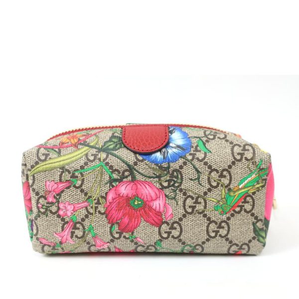 15351 2 Gucci GG Flora Cosmetic Pouch Multi Colour