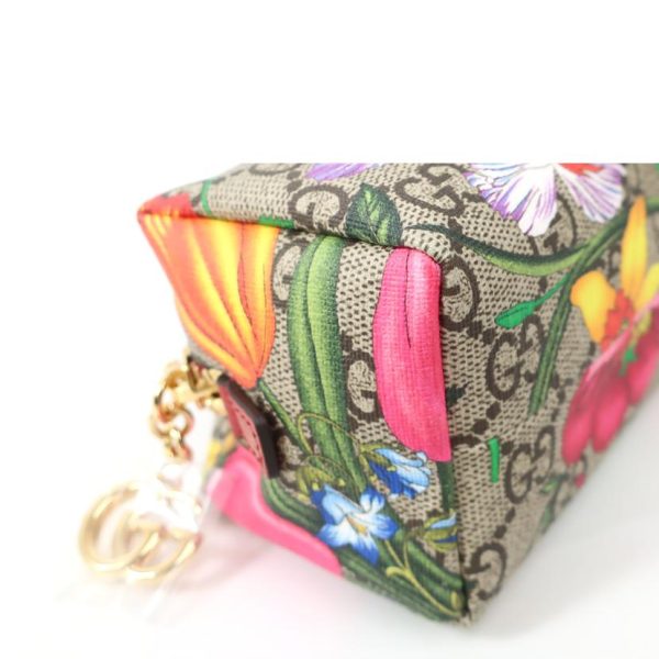 15351 3 Gucci GG Flora Cosmetic Pouch Multi Colour