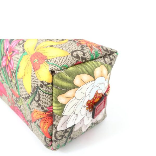 15351 4 Gucci GG Flora Cosmetic Pouch Multi Colour