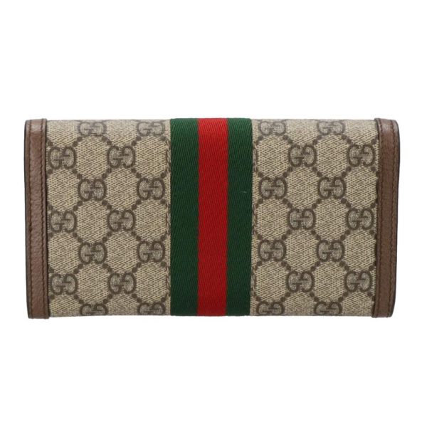 15355 2 Gucci Ophidia GG Supreme Continental Flap Wallet