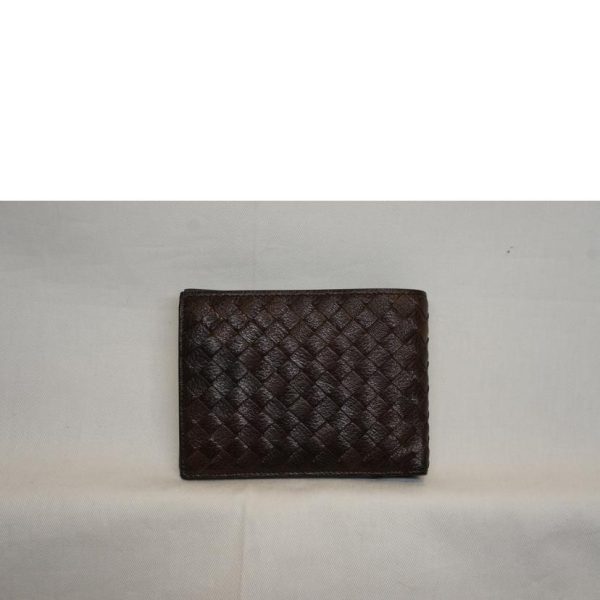 15423 2 Bottega Veneta Intrecciato Bi Fold Wallet