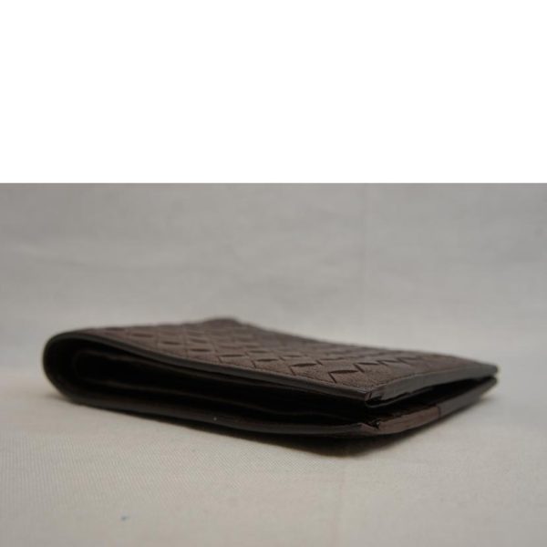 15423 3 Bottega Veneta Intrecciato Bi Fold Wallet