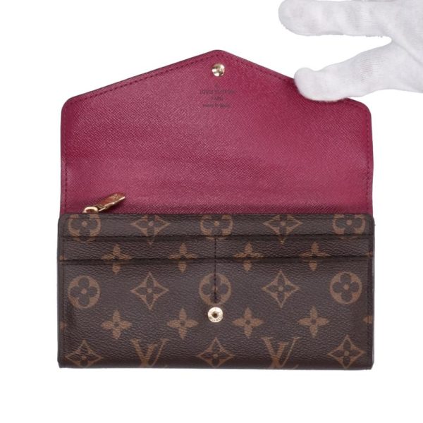 15530 4 Louis Vuitton Portefeuil Sala Monogram Wallet Fuyusha