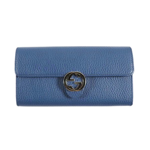 15583 1 GUCCI Interlocking G Long Wallet