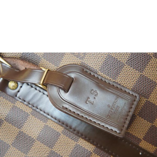 15584 10 Louis Vuitton Porte Document Damier Bag Brown