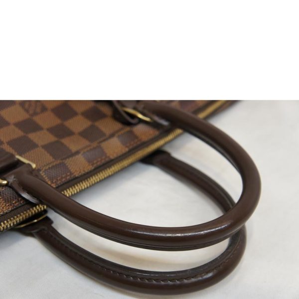 15584 4 Louis Vuitton Porte Document Damier Bag Brown