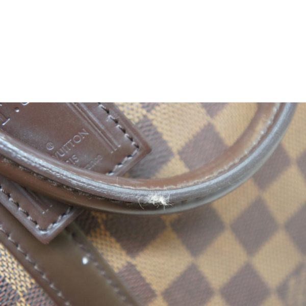 15584 9 Louis Vuitton Porte Document Damier Bag Brown