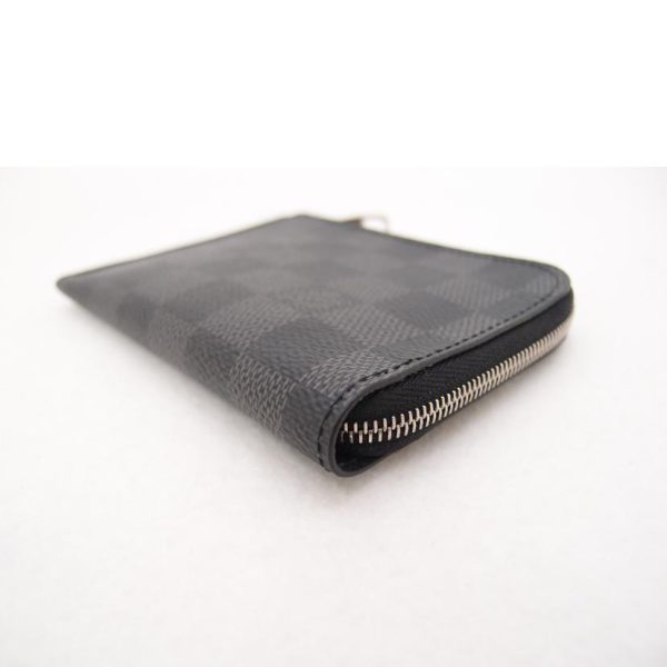 15679 3 Louis Vuitton Portomone NM Damier Graphite Wallet