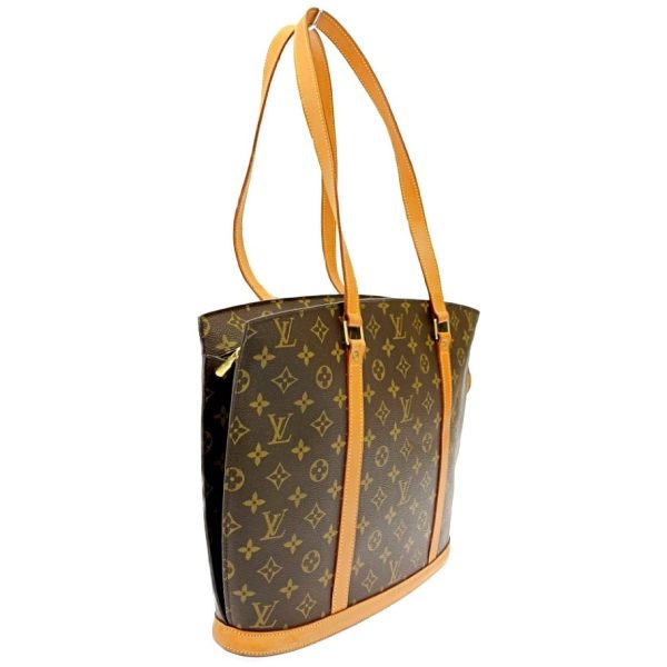 156920 2 Louis Vuitton Monogram Babylon Tote Bag Brown