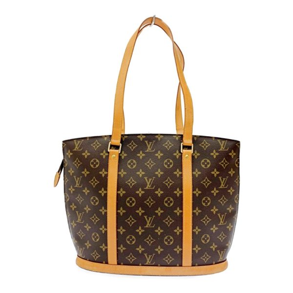 156920 5 Louis Vuitton Monogram Babylon Tote Bag Brown