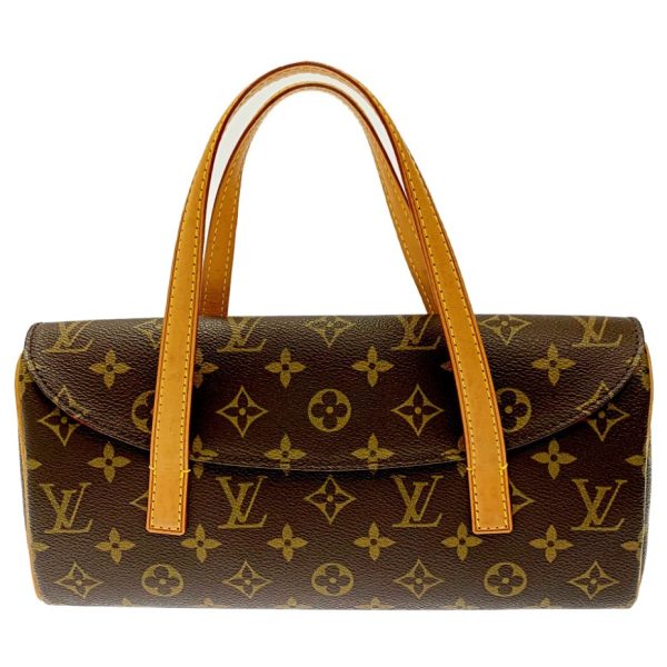 158226 1 Louis Vuitton Monogram Sonatine Handbag Brown