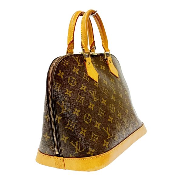 158242 2 Louis Vuitton Monogram Alma PM Handbag Brown