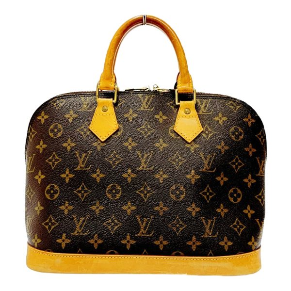 158242 5 Louis Vuitton Monogram Alma PM Handbag Brown