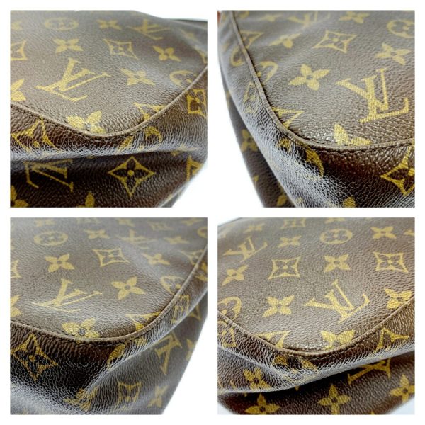 158272 7 Louis Vuitton Monogram Looping MM Shoulder Bag Brown