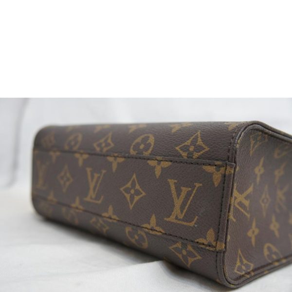 15966 3 Louis Vuitton Sac Plat BB Tote Bag Brown