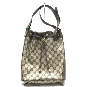 15978 1 Louis Vuitton Petit Noe Monogram Shoulder Bag Brown