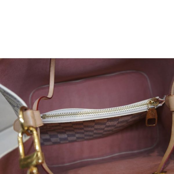 15980 5 LV Neonoe Azur Bag White