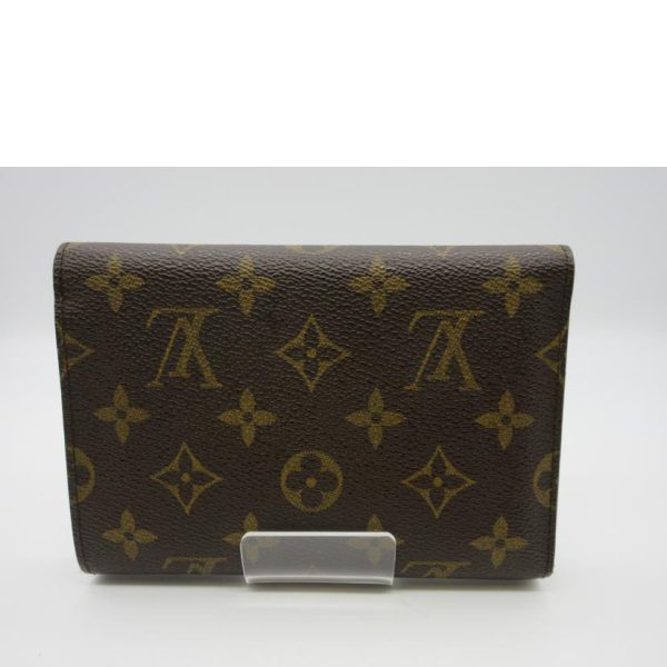 15981 2 Louis Vuitton Porte Tresor Etuy Papier Wallet Monogram