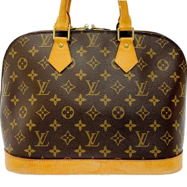 159970 4 Louis Vuitton Monogram Alma PM Handbag Brown