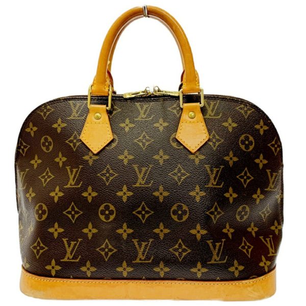 159970 5 Louis Vuitton Monogram Alma PM Handbag Brown