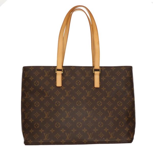 16124 1 Louis Vuitton Luco Monogram Tote Bag Brown