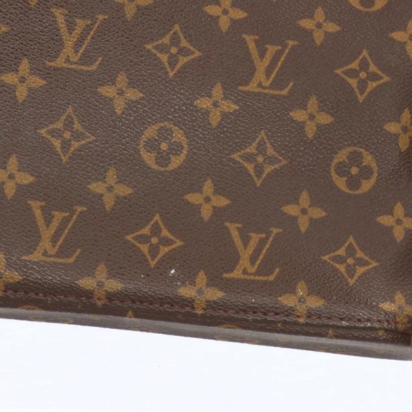 16124 6 Louis Vuitton Luco Monogram Tote Bag Brown