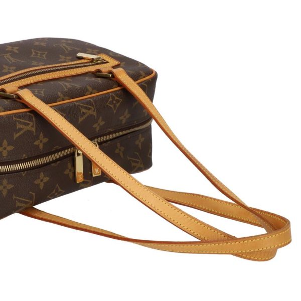 16131 4 Louis Vuitton Cite Monogram Satchel Bag Brown