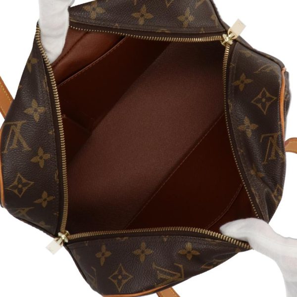 16131 5 Louis Vuitton Cite Monogram Satchel Bag Brown