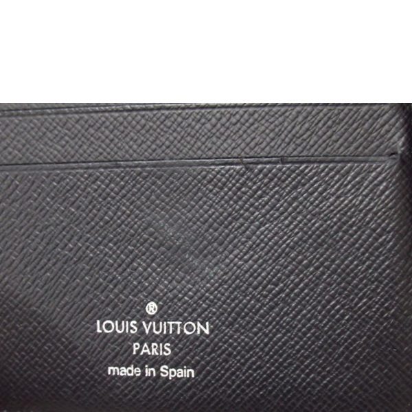 16162 4 Louis Vuitton Portefeuil Marco Damier Graphite Wallet Black