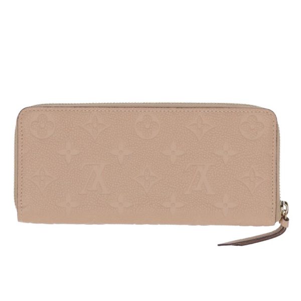 16216 2 Louis Vuitton Portefeuille Clemence Wallet Empreinte Dune