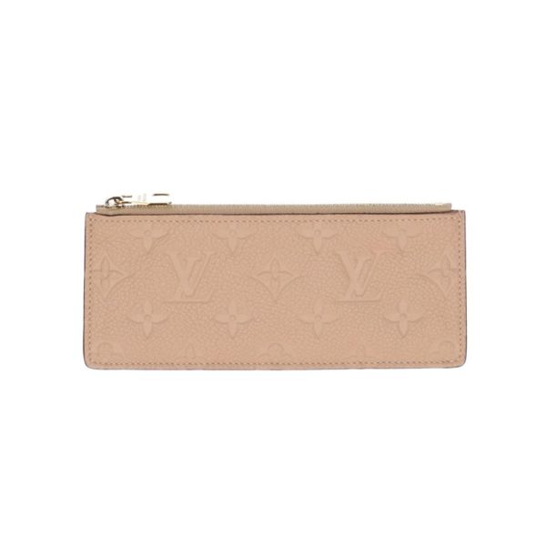 16216 5 Louis Vuitton Clemence Empreinte Wallet Brown