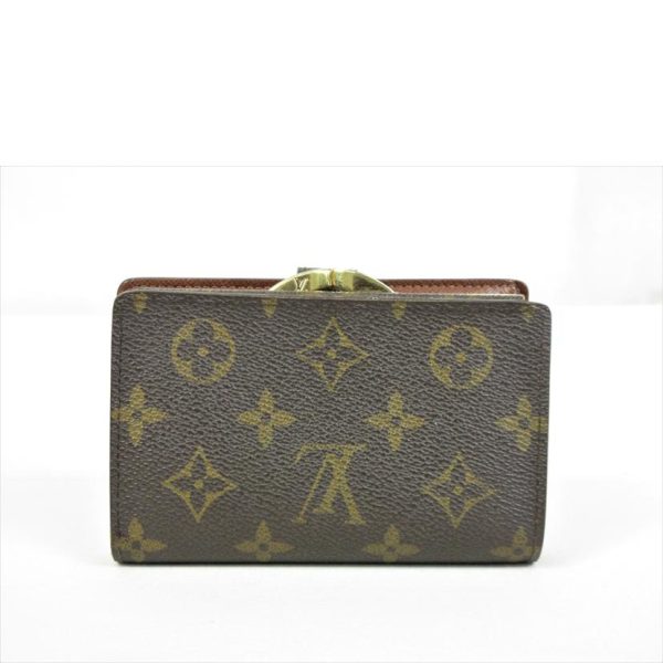 16229 2 Louis Vuitton Viennois Wallet Monogram Brown