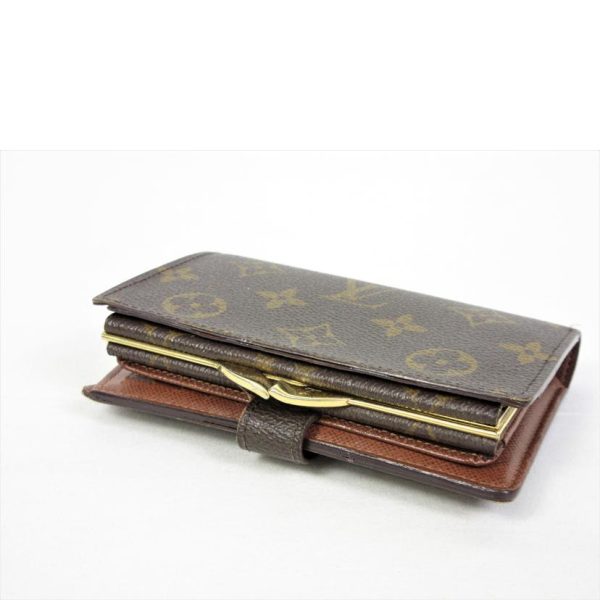 16229 3 Louis Vuitton Viennois Wallet Monogram Brown