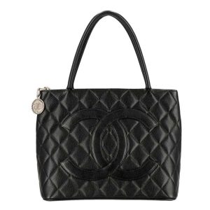 16282 1 Chanel Piping Chain Shoulder Leather Navy Shoulder Bag