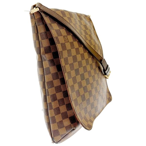 163509 2 Louis Vuitton Damier Musette Shoulder Bag Brown