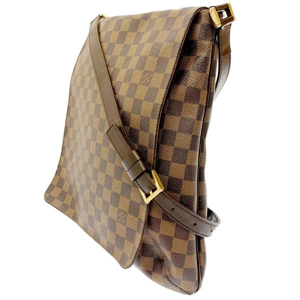 163509 3 Louis Vuitton Damier Musette Shoulder Bag Brown