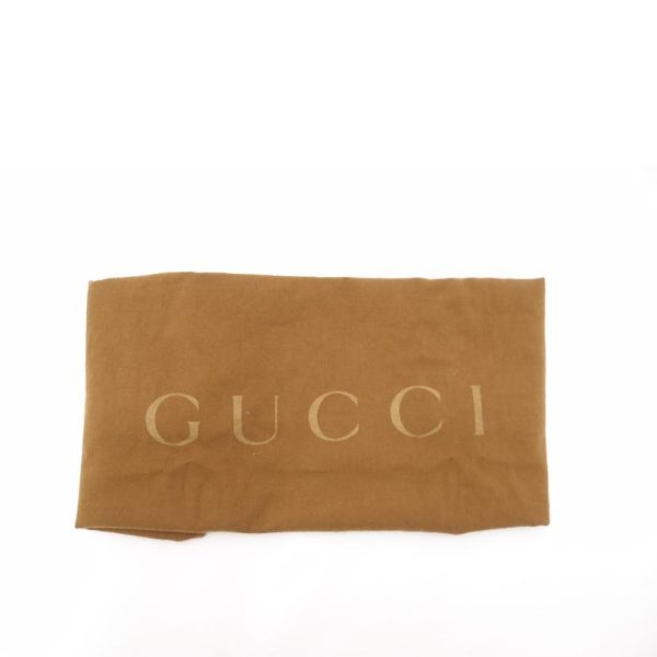 16396 6 Gucci Princey Ribbon GG Canvas Tote Bag Red