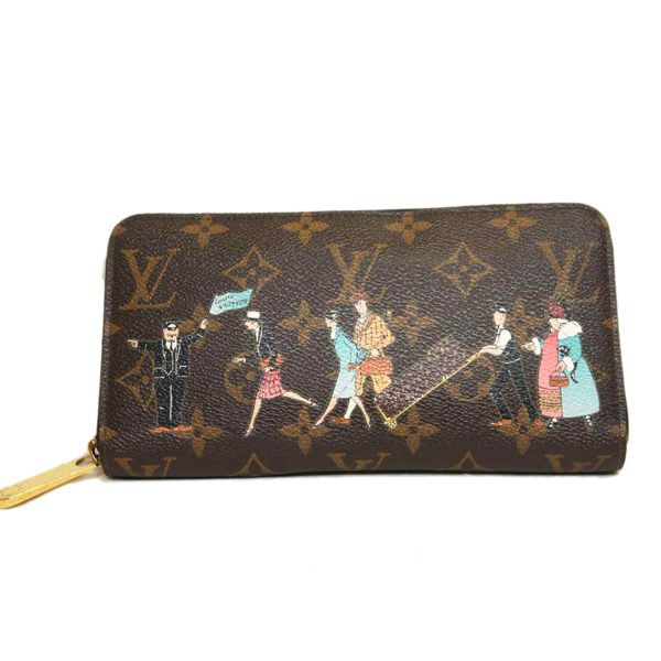 16625 1 Louis Vuitton Zippy Wallet Bag Monogram Illustre