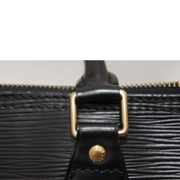 16653 11 Louis Vuitton Speedy 30 Handbag Epi Noir