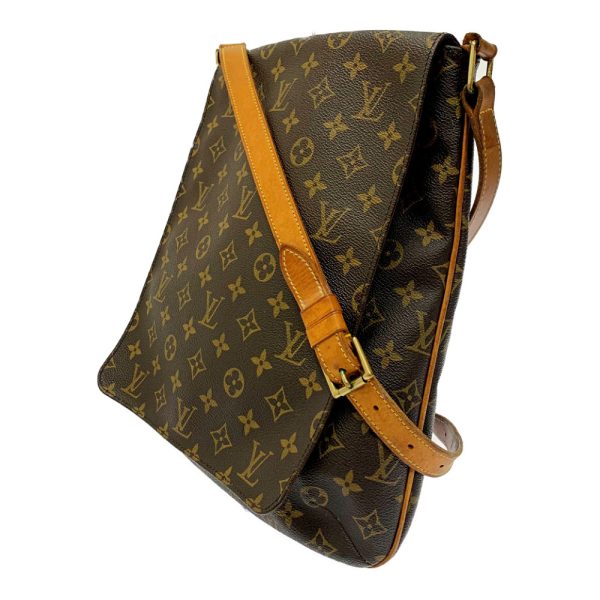 167101 3 Louis Vuitton Monogram Musette Shoulder Bag Brown