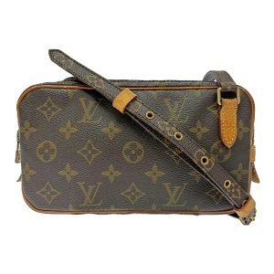 167200 1 Louis Vuitton Damier Azur Canvas Mini Pochette Accessoires Shoulder Bag