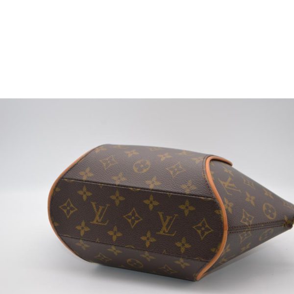 16772 3 Louis Vuitton Ellipse PM Monogram Handbag Brown