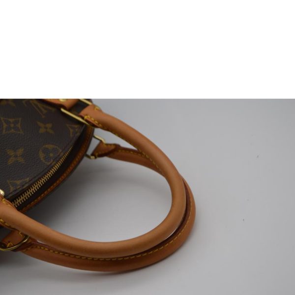 16772 4 Louis Vuitton Ellipse PM Monogram Handbag Brown