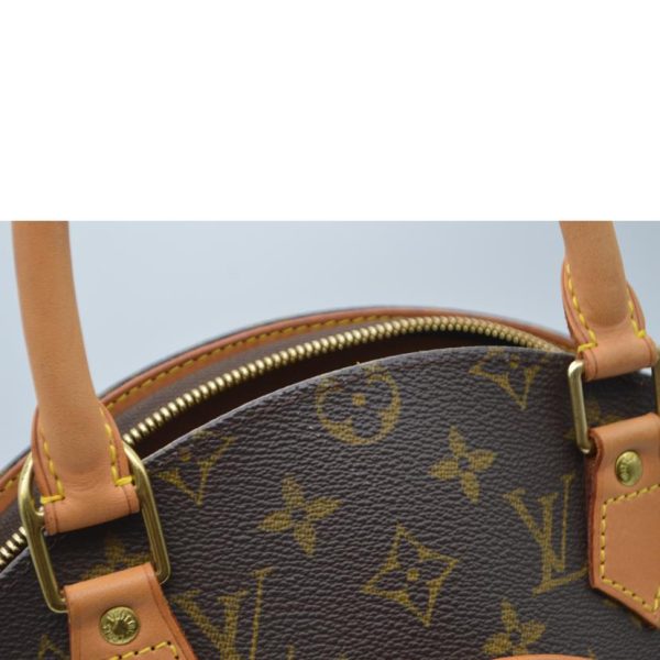 16772 6 Louis Vuitton Ellipse PM Monogram Handbag Brown