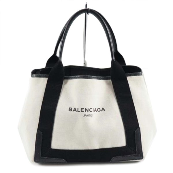 16863 1 Balenciaga Canvas Tote Bag Black