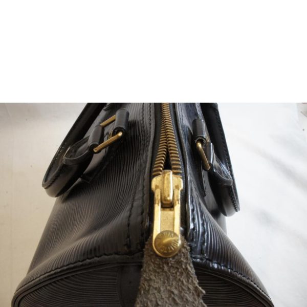 16895 8 Louis Vuitton Speedy 25 Epi Bag Black