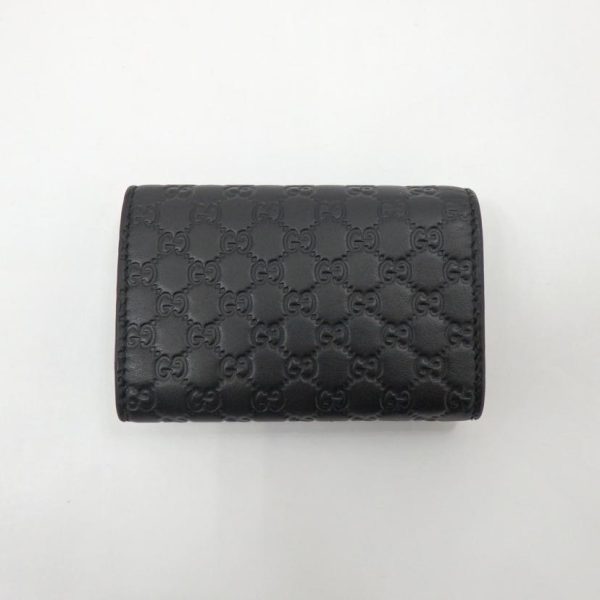 16900 2 GUCCI Microshima Leather 6 Key Case